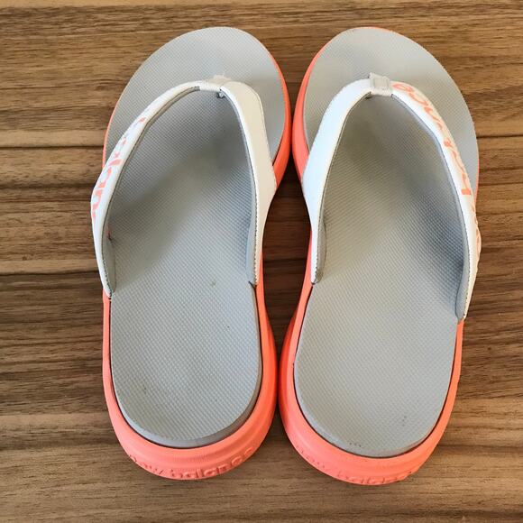 New Balance Womens 5 340V1 Flip Flop Thongs Comfort 102020 Pink Grey Slip On - Picture 4 of 6